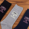 Personalized Name Senior Mom, Dad - Class of 2027 Embroidered Socks LM32 669915