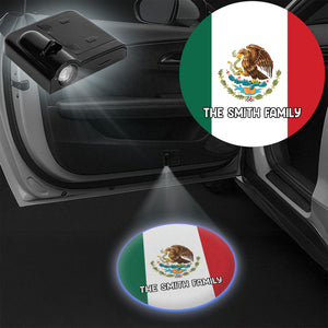 Custom National Flags With Family Name Welcome Car Door Projector Light HO82 894350