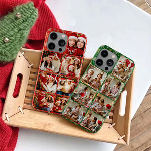 Custom Cute Photo Phone Case Christmas Gift For Family, Couple LM32 895131