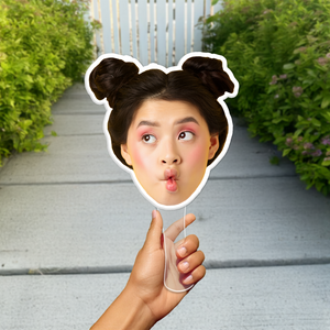 Custom Funny Face Photo For Special Day Face Fan TH10 892531