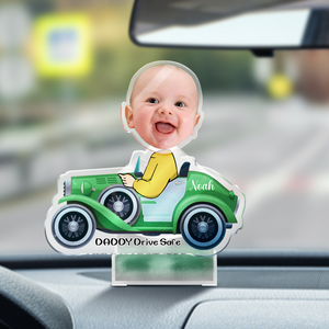 Custom Face Bobblehead Car Dashboard Decoration Gift For Dad Shaking Head HO82 893842