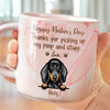 Thanks For Picking Up My Poop And Stuff Mother's Day Marble Mug For Dog Lover TH10 892439