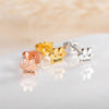 Personalized Paw Print Engraved Stud Earrings - Birthday Gift, Memorial Gift For Pet Lovers LM32 897473