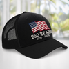 America Flag 250 Years Anniversary 1776-2026 Embroidered Trucker Hat CH07 911912