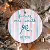 Personalized Auntie Ceramic Ornament Holiday Keepsake, Wedding Christmas Tree Decoration TH10 170667