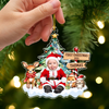 Custom Baby Face First Christmas 2026 Acrylic Ornament, Personalized Baby Keepsake LM32 669835