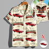 Custom Car Photo 100 Years of Route 66 and America 250th Anniversary Hawaii Shirt CH07 910502