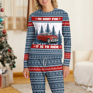 Custom Car Photo Oh What Fun It Is To Ride Sleepwear For Men, Car Lovers CH07 895624