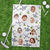 Custom Photo Best Grandpa By Par Golf Towel Gift For Dad, Grandpa, Golf Lover HO82 902168