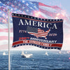 Personalized Family Name America 250th Anniversary Banner House Flag LM32 897163