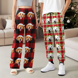 Custom Dog Cat Face Colorful Sweatpants For Dog Cat Lovers LM32 897417