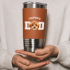 Custom Dog Photo Leather Tumbler TH10 894063