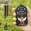 Forever in My Heart, Never Forgotten Custom Photo Dog Cat Memorial Wind Chimes CH07 895424