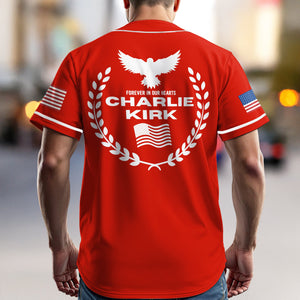 Freedom Chalie Kirk Baseball Jersey Shirt TH10 896325