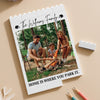 Custom Photo And Family Name Happy Campers Building Brick Blocks TH10 170465