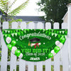 Congratulation You Did It Non-Pleated Fan Flag Graduation's Day TH10 898743