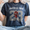 Personalized Vintage Photo Football Mom, Sport Mom Comfort Shirt HA75 921594