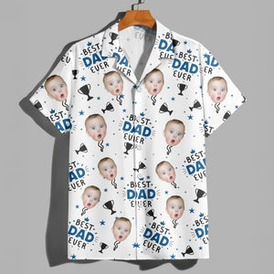 Custom Photo Best Dad Ever Hawaiian Shirt Gift For Dad HO82 894126