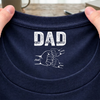 Custom Name Dad The Man The Myth The Legend Back Neck Shirt Personalized Father's Day Gift HA75 920792