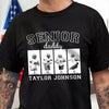 Custom Photo Senior Football Mama Dark Shirt Gifts For Football Mom, Football Lover CH07 899446