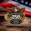 America 250th Anniversary 1776 - 2926 Custom Name Acrylic Pin CH07 911058