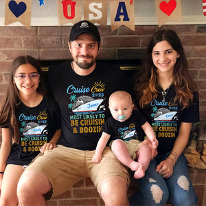 Custom Funny Cruise Crew Most Likely To Group Matching Family Shirt HO82 894874
