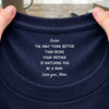 Watching You Be A Mom - To My Daughter Neck Print Tee CH07 910946