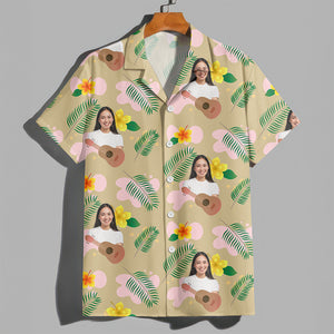 Custom Photo Funny Face Aloha Hawaii Shirt TH10 892745