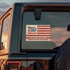 250 Anniversary Of USA Car Window Decal Sticker TH10 898305
