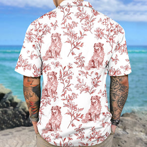 Dog Toile Fabri - Personalized Hawaiian Shirt, Gift For Dog Lover CH07 896076