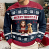 Merry Woofmas Personalized Dog Ugly Sweater HA75 898188