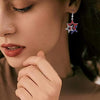 4th of July - Red White Blue Patriotic American Flag Earrings for Women LM32 669363