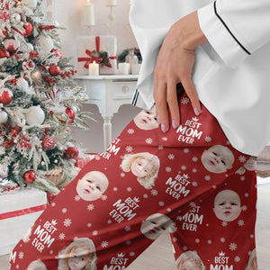 Custom Cute Photo Best Dad Ever Pattern Sweatpants For Family LM32 893691