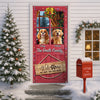 Custom Cute 3D Dog Welcome We Hope You Like Dogs Decoration Door Cover HA75 898078