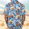 Custom Dog Photo In The Air Hawaii Shirt Gift For Dog Lovers HO82 893838