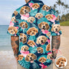 Custom Face Photo Tropical Aloha Hawaii Shirt TH10 169449