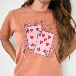 Coquette Funny Playing Cards Valentine 6 7 Six Seven Comfort Shirt LM32 897561