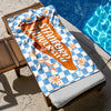 Personalized University And Name Pennant Beach Towel – Graduation Gift TH10 169733