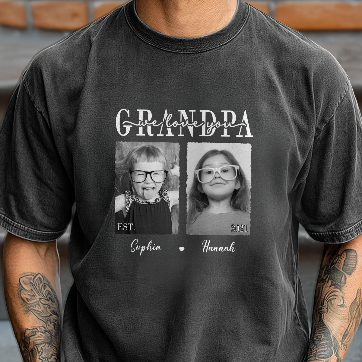 Custom Photo Dad We Love You Comfort Shirt Personalized Father’s Day Gift CH07 911456