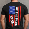 Personalized We The Paws Back Comfort Shirt For Dog Lover TH10 170163