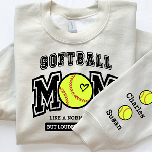 Baseball mama, Loud and Proud Baseball Sweatshirt Personalized Gift For Mother's Day HO82 893644