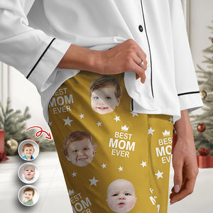 Custom Face Photo Best Mom Ever Pajamas TH10 894267