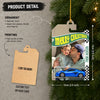 Custom Photo Merry Christmas Dad Wheels Packaging Ornament, Christmas Day Gift LM32 669673