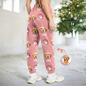 Custom Dog Face And Paw - Personalized Custom 3D Inflated Effect Sweatpants CH07 899694
