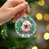 Custom Photo Dog Christmas Acrylic Ornament Gift For Dog Lovers HA75 919168