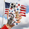 Custom Photo Dog US Pattern Personalized Phone Case HA75 921088
