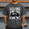 Custom Photo & Name Vintage Senior 2027 Comfort Shirt TH10 170597
