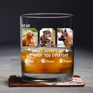 Custom Photo Daddy Forget Father‘s Day We Woof You Everyday LM32 893545