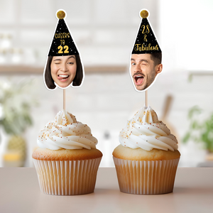 Custom Face Cupcake Toppers, Custom Birthday Cake Topper HO82 893878