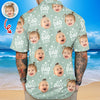 Custom Face Best Dad Ever Hawaiian Shirt Father's Day Gift CH07 911558